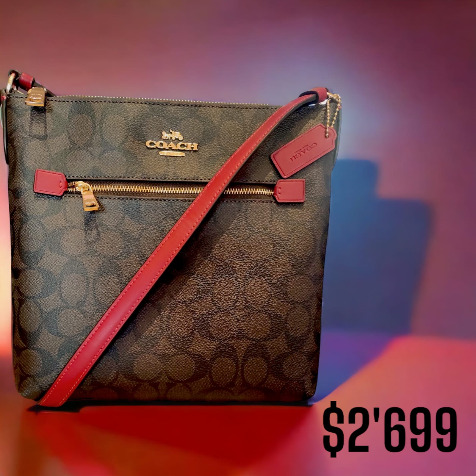Coach Café Rojo
