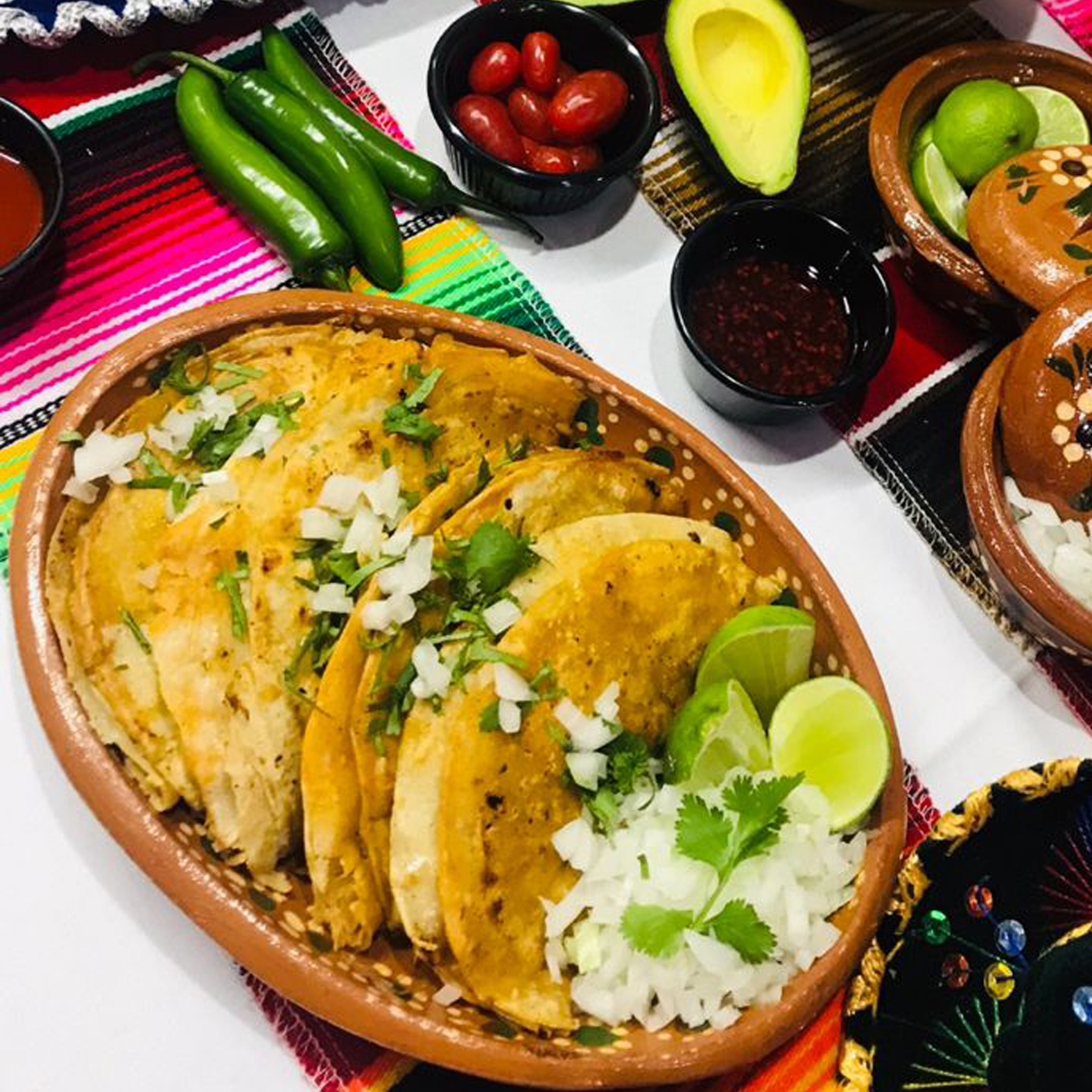 Tacos de barbacoa