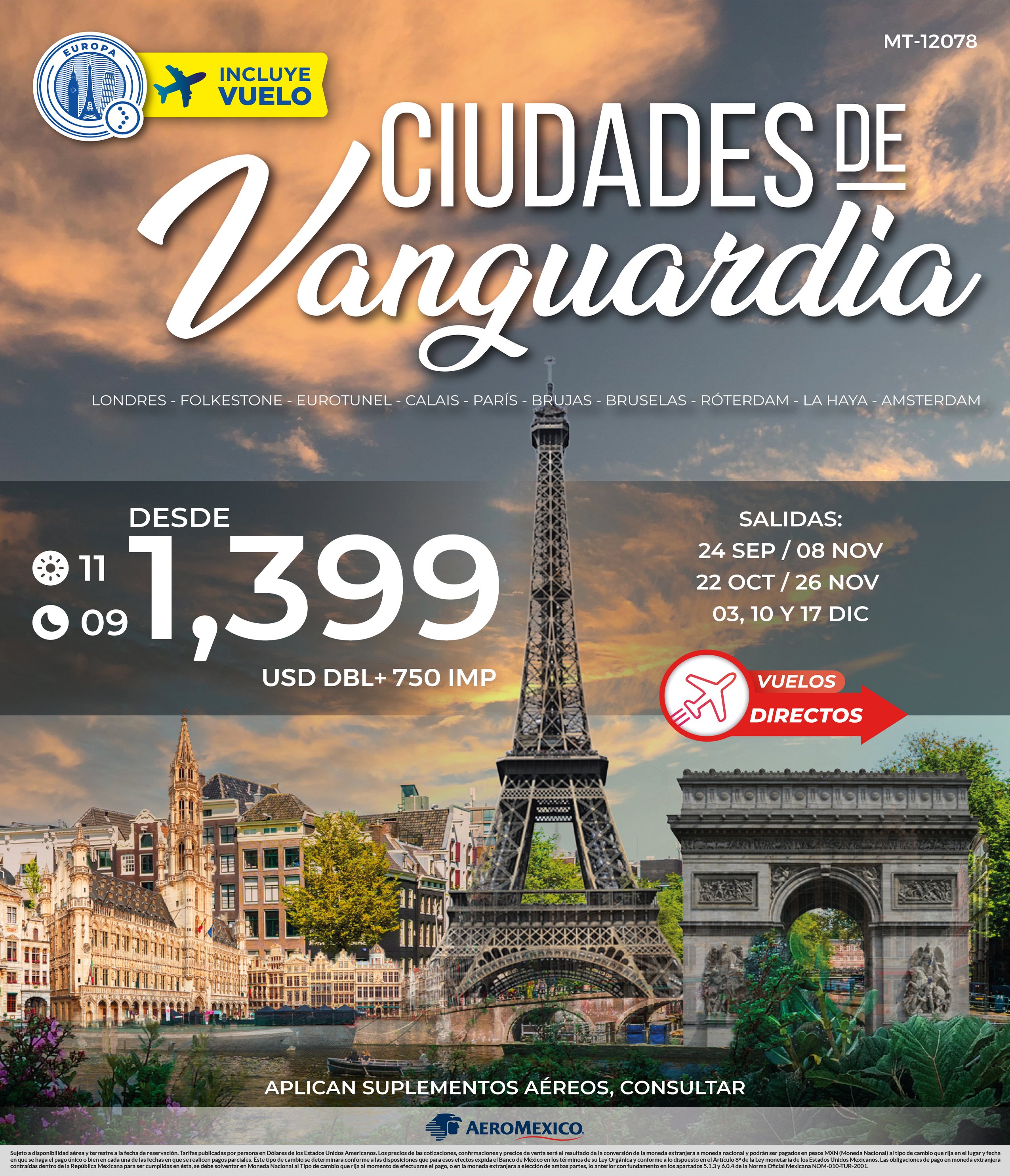 Ciudades de vanguardia Europa