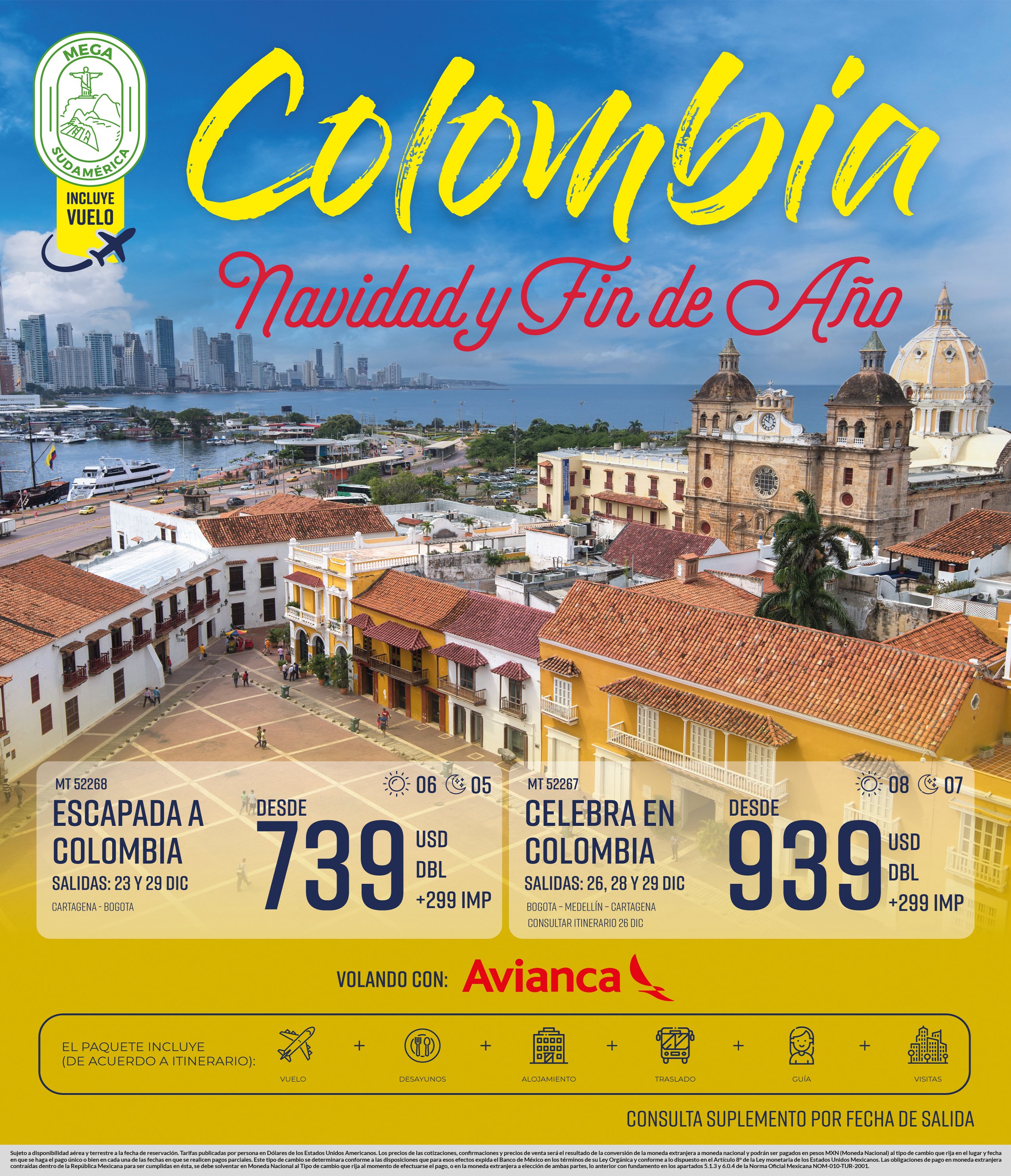 Colombia navidad y fin de año sudamerica