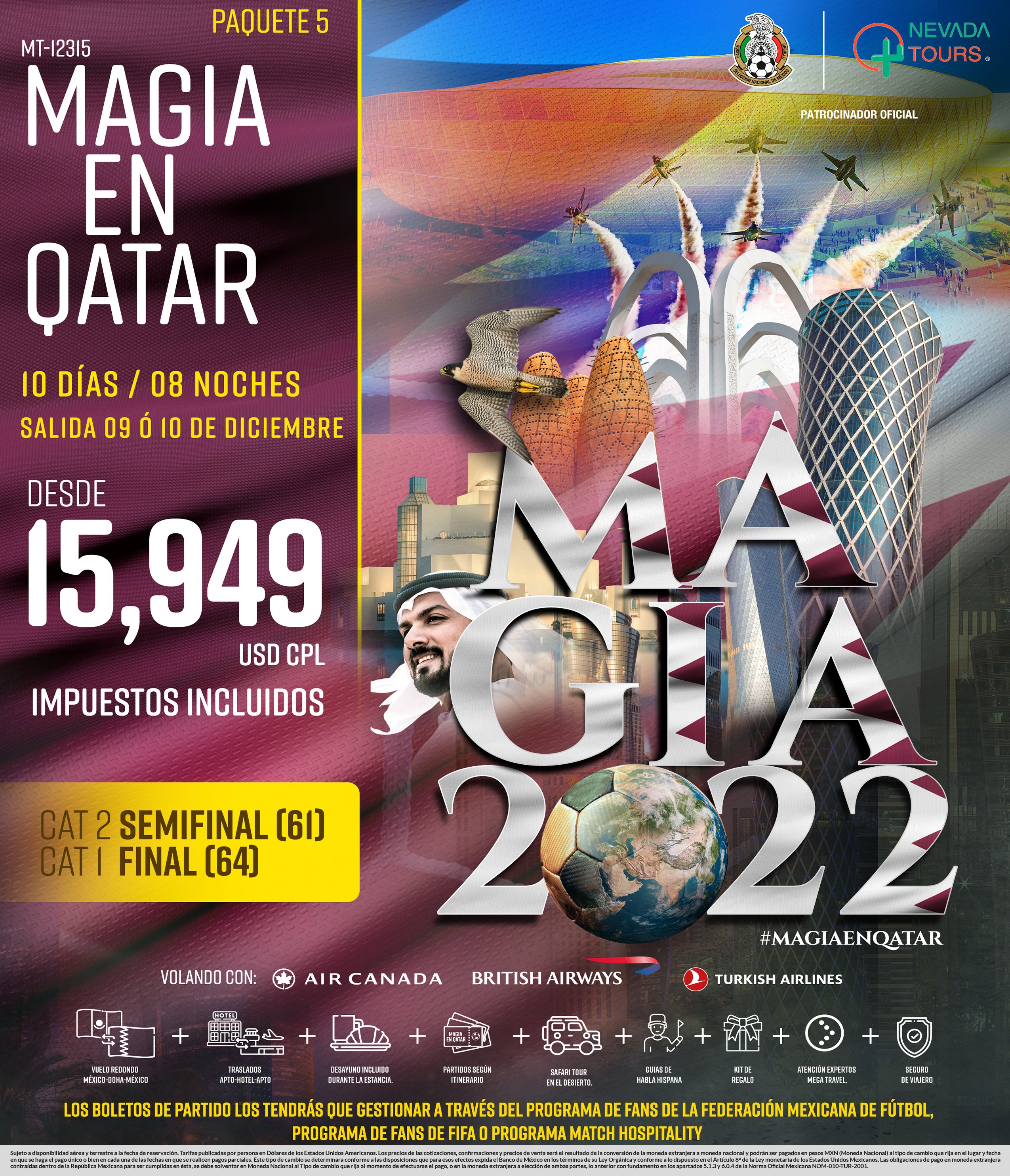 Magia en qatar 5 eventos especiales