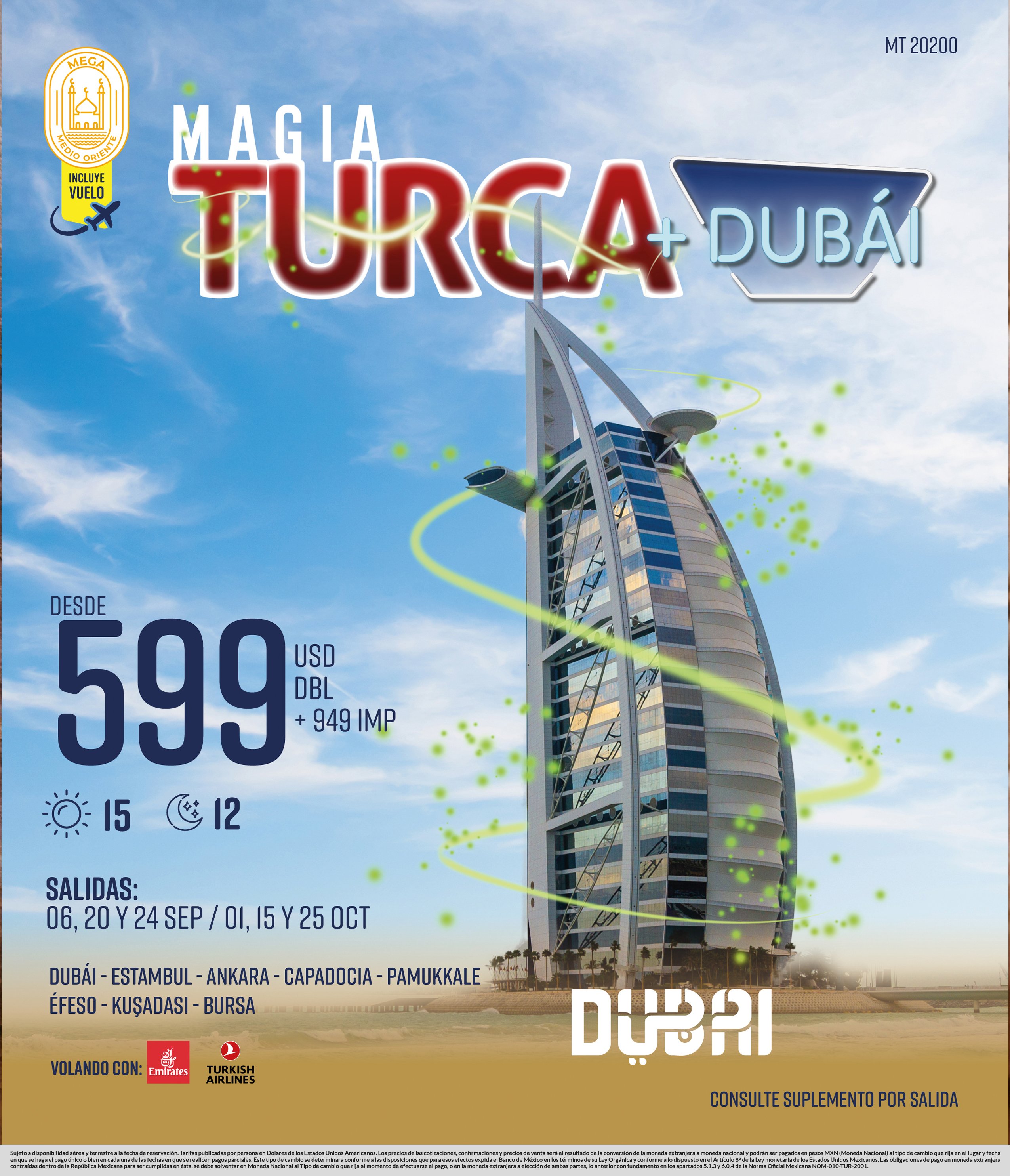 Magia turca plus dubai medio oriente