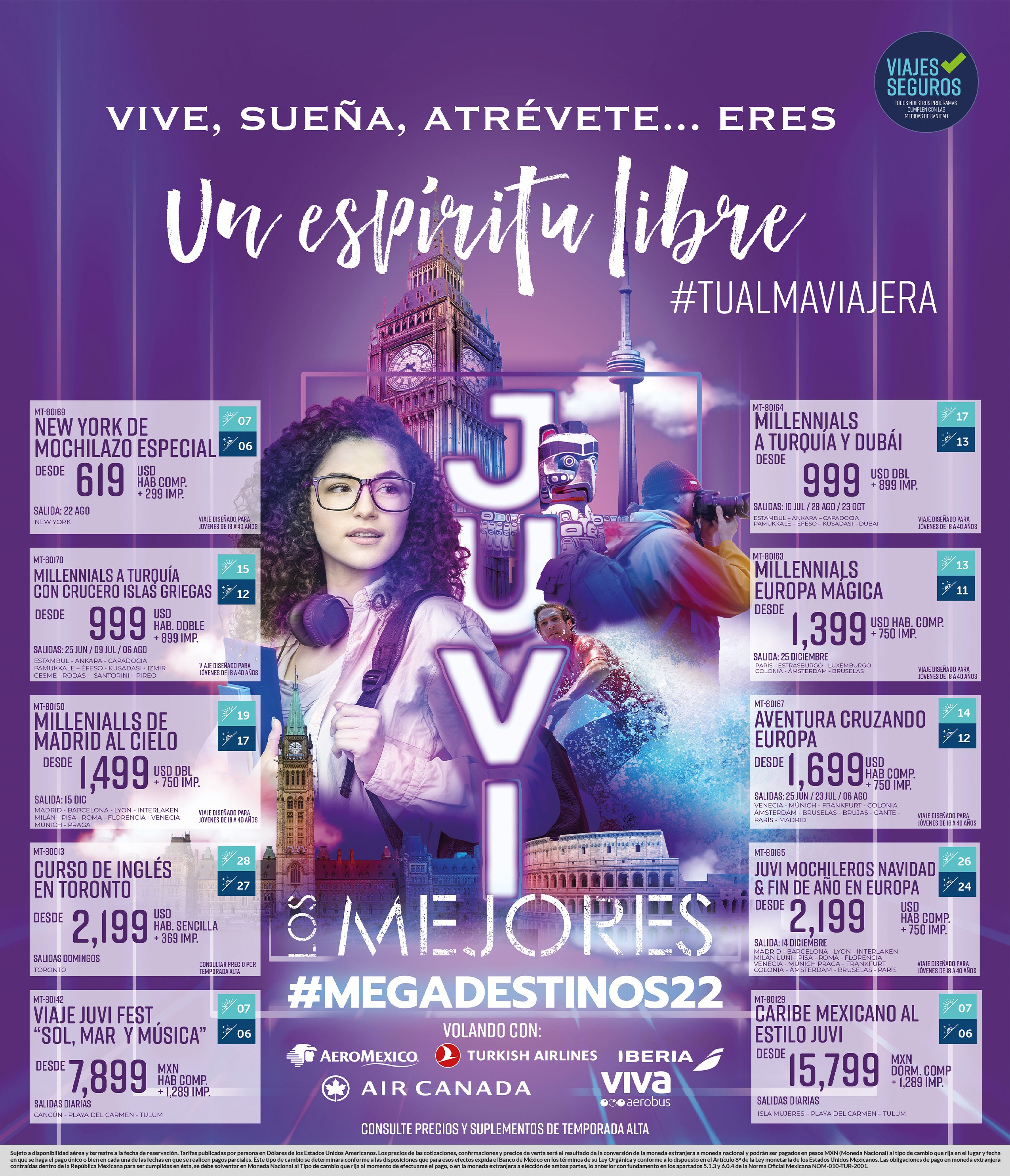 New york de mochilazo especial mega seleccion