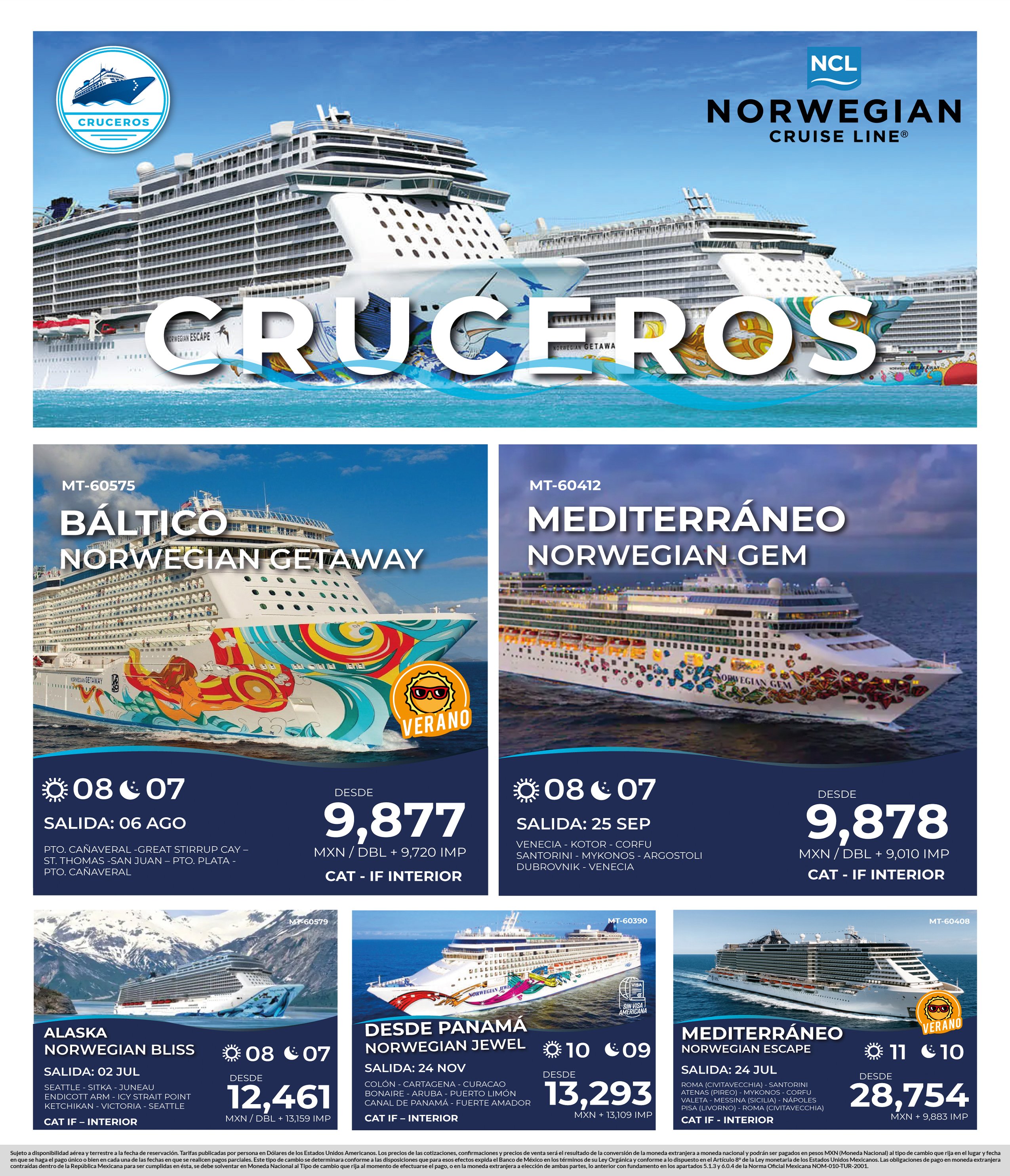 Norwegian cruceros