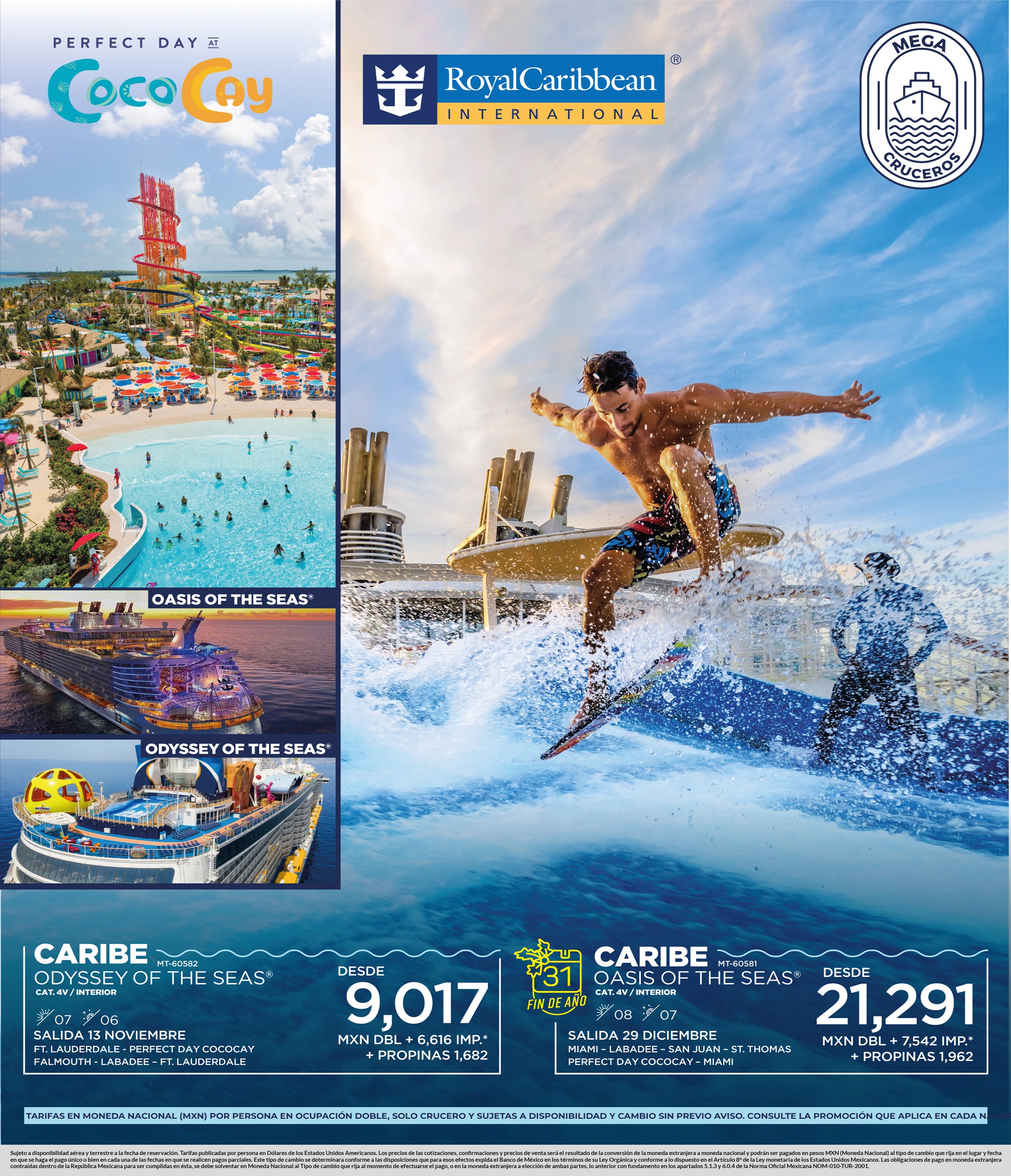 Odyssey of the seas caribe del este cruceros