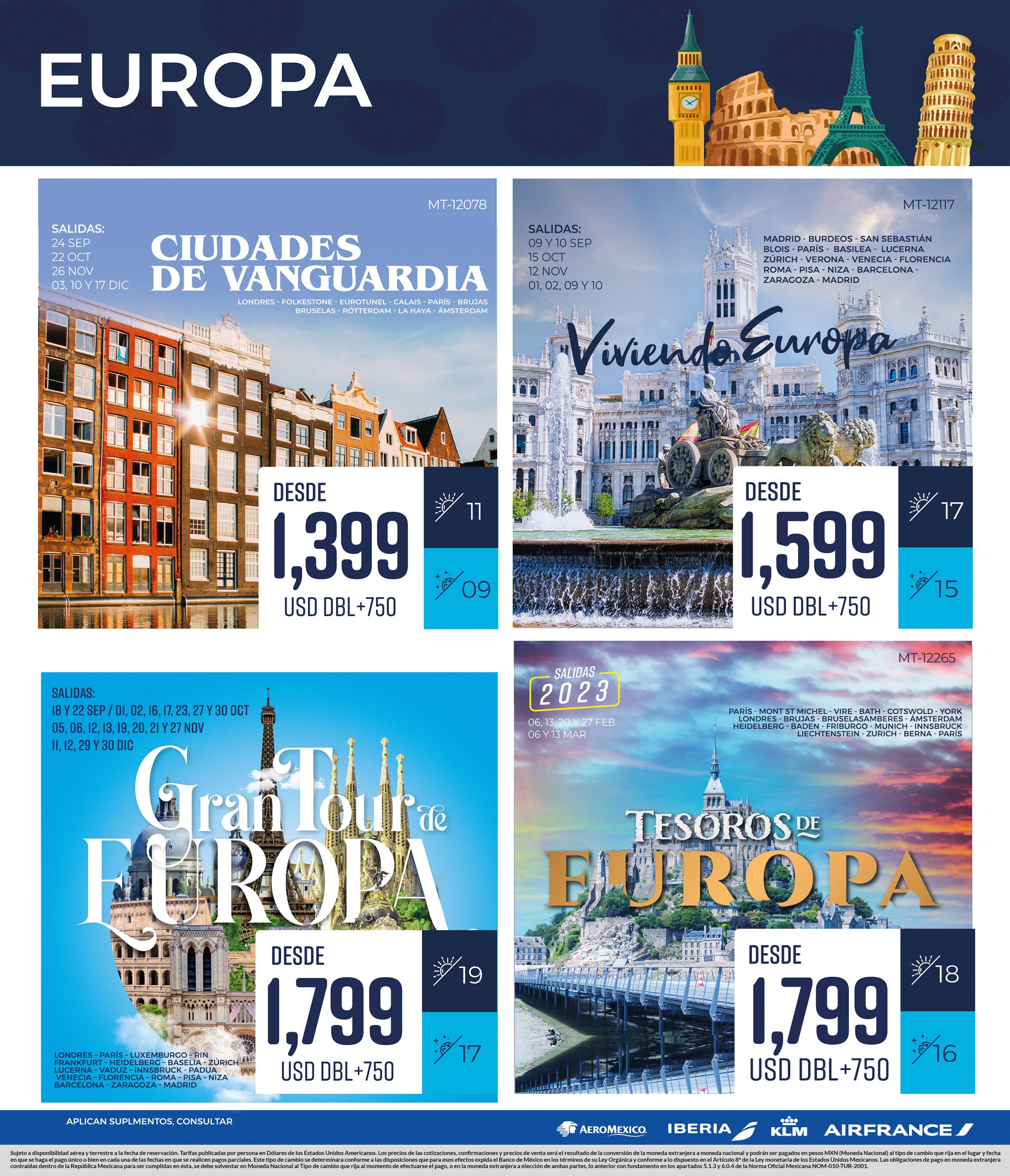 Paseando por Europa