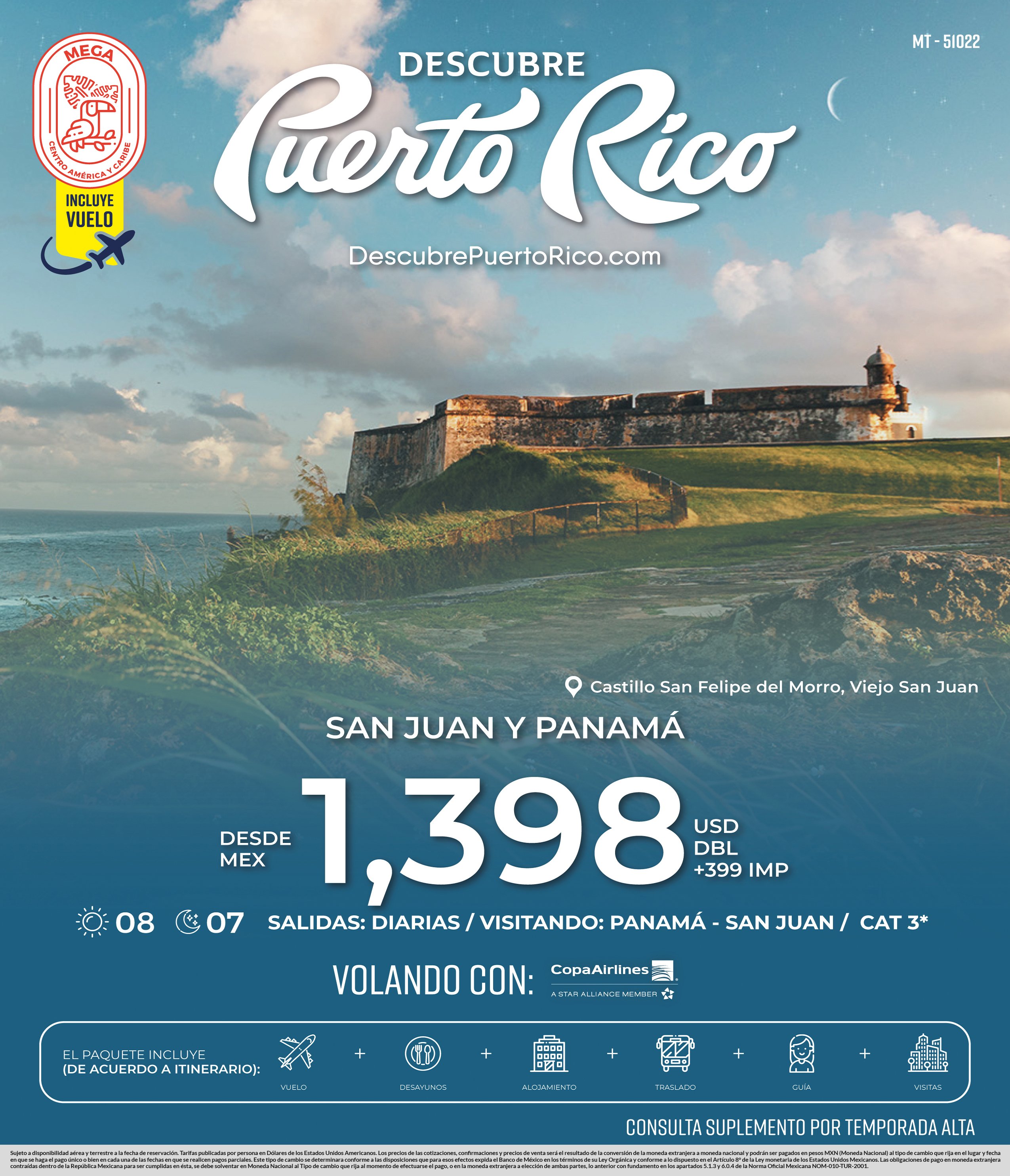 San juan puerto rico y panama cuba y caribe