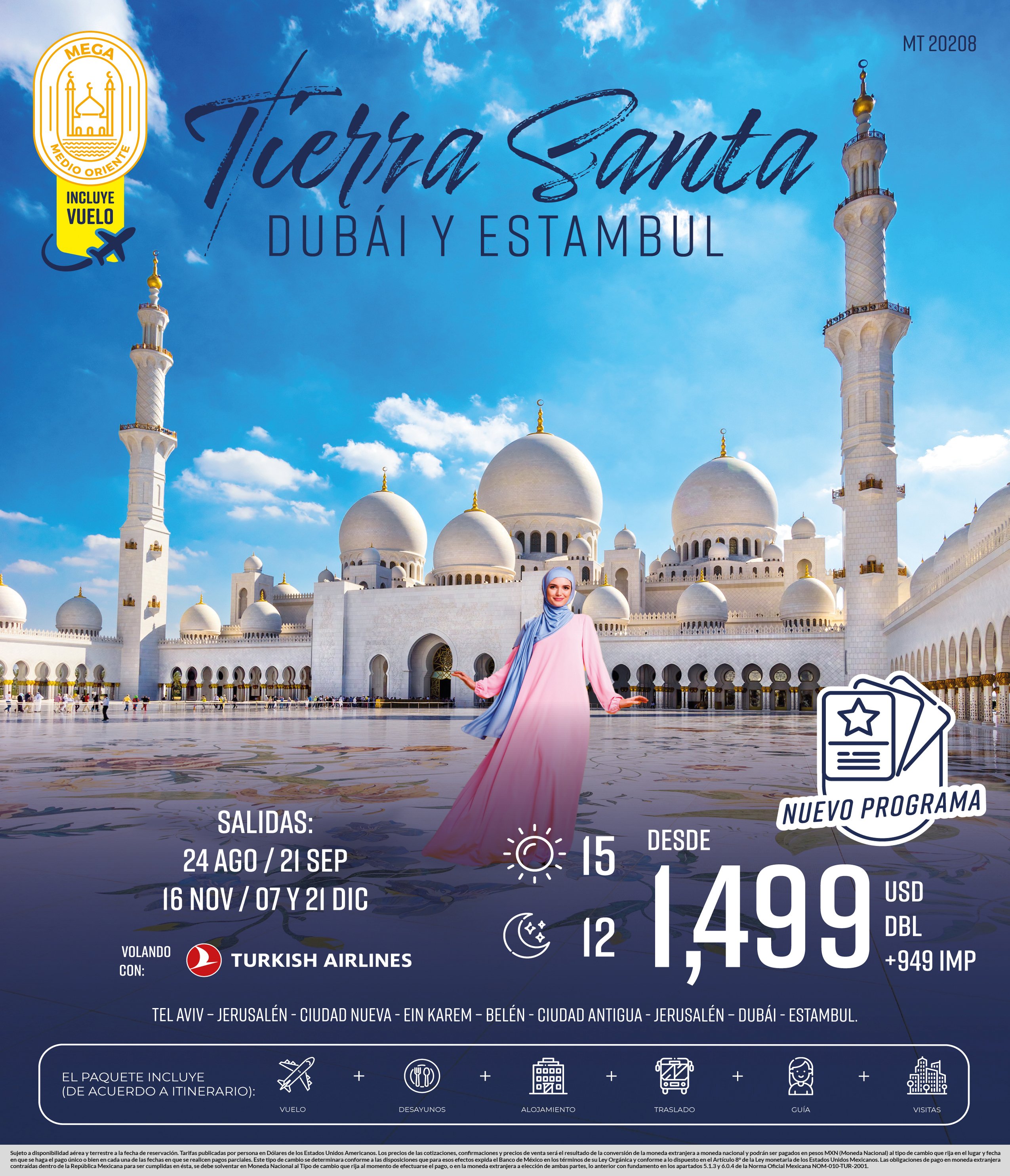 Tierra santa dubai y estambul medio oriente