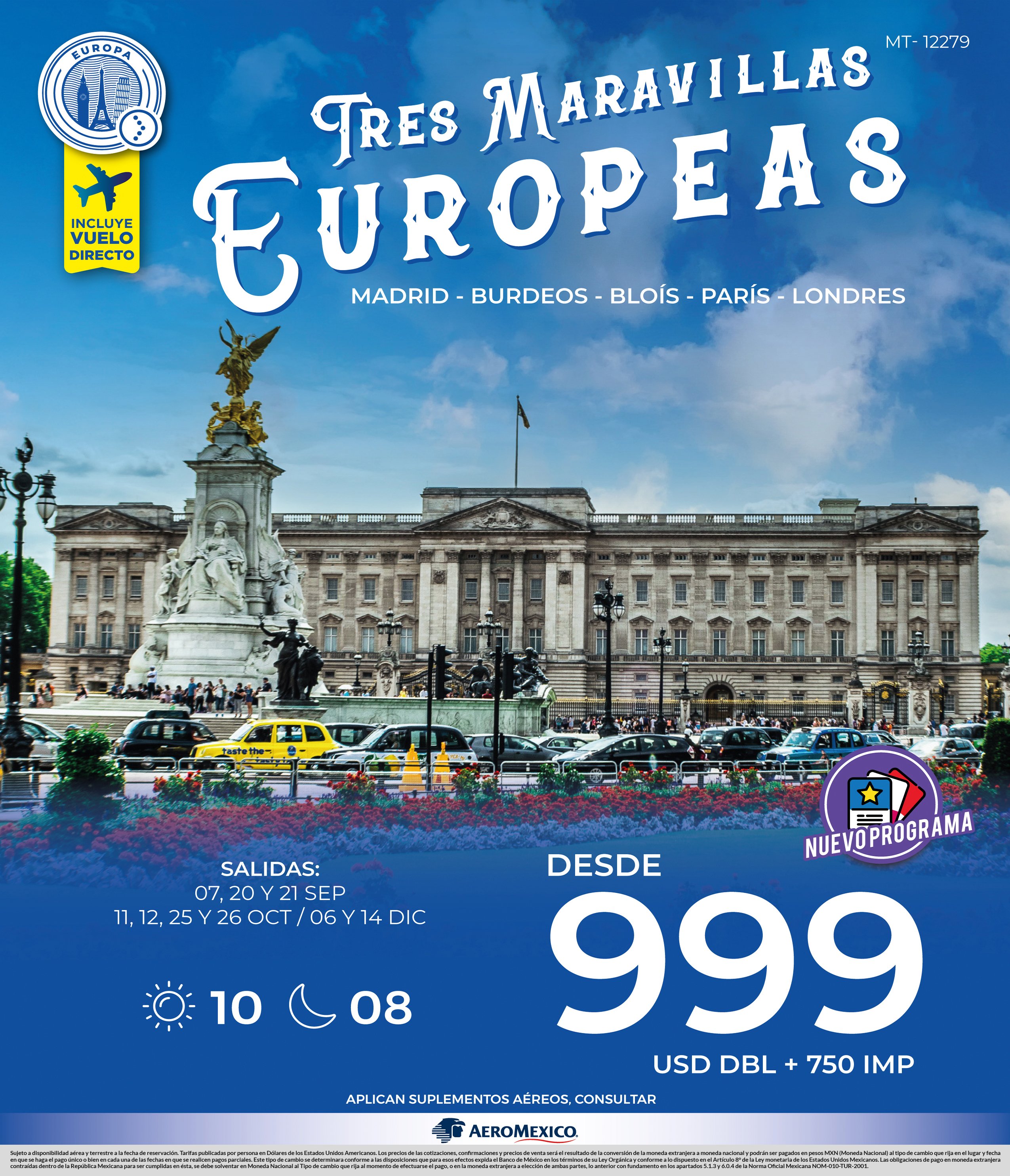 Tres maravillas Europeas