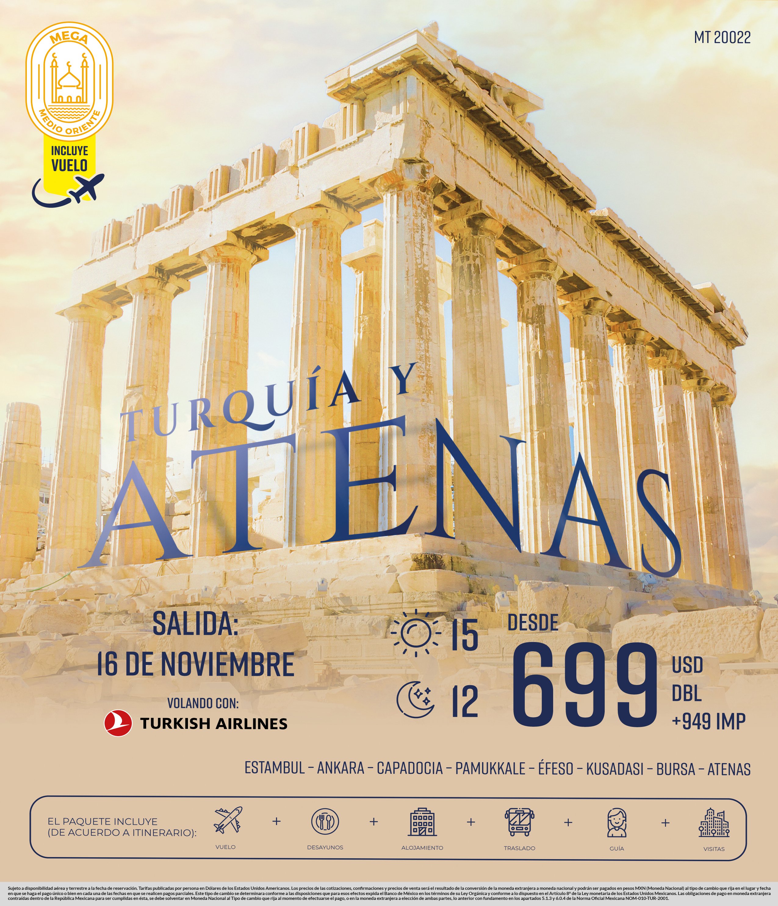 Turquia y atenas medio oriente