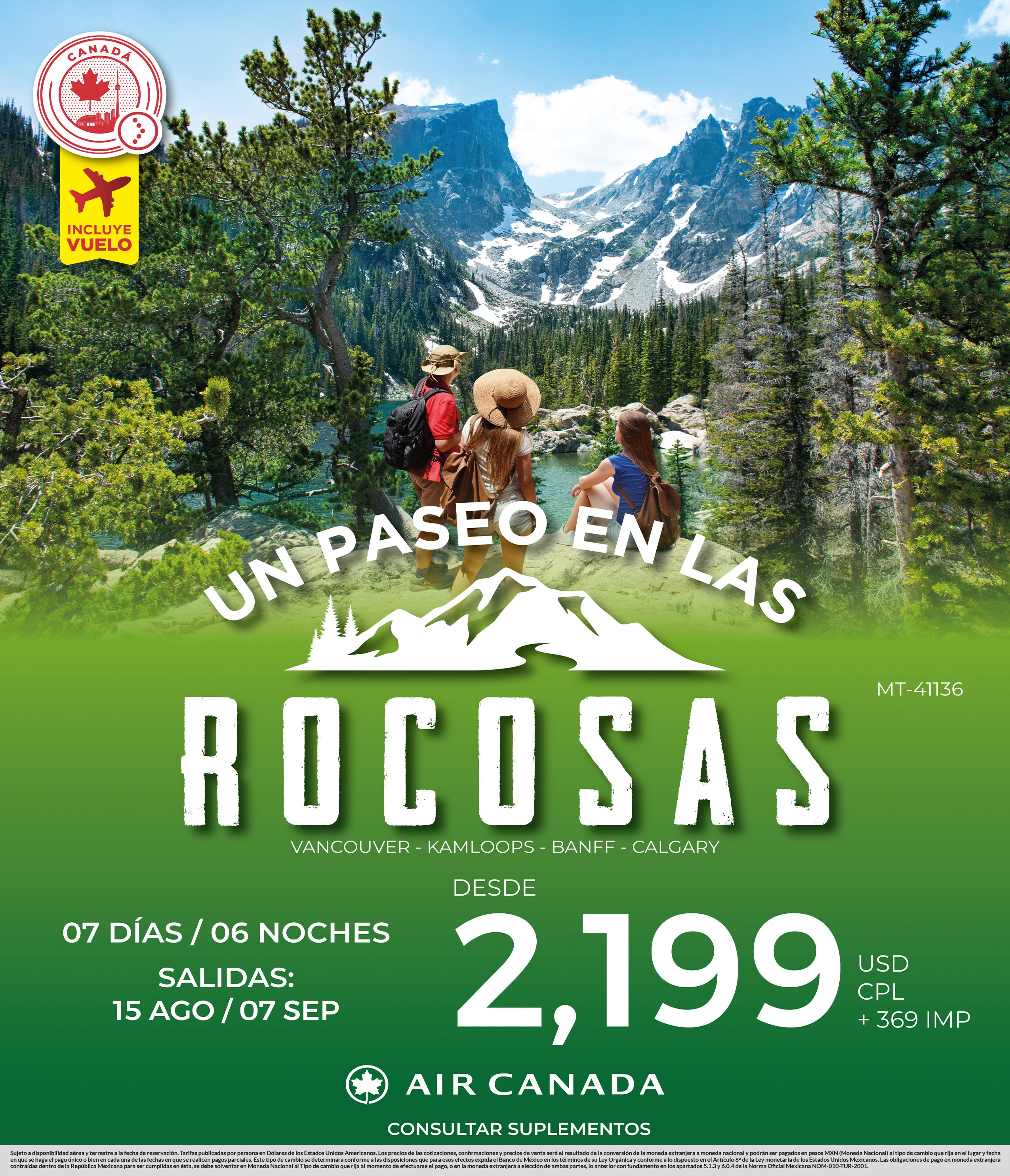 Un paseo por las rocosas Canada