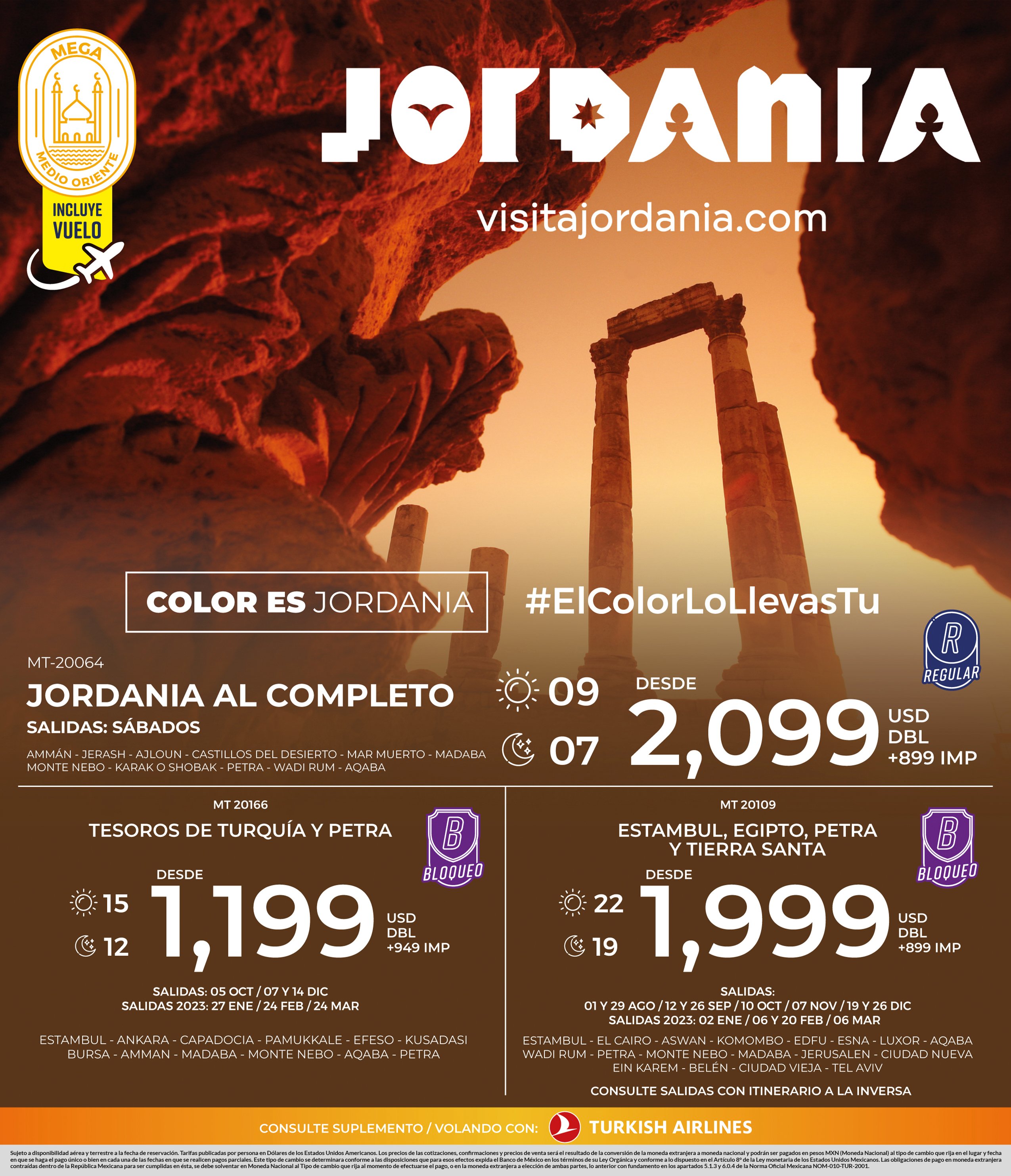 Visit jordania medio oriente